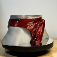 Brief Planter masculine sculpture pot detail, gay art home décor — Vovanga Studio Vienna, view 3