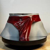 Brief Planter male hips plant pot, functional gay art décor — Vovanga Studio Vienna, view 2