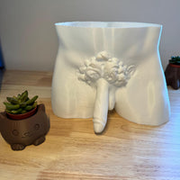 Jack erotic male plant pot, functional gay art décor — Vovanga Studio Vienna, view 2
